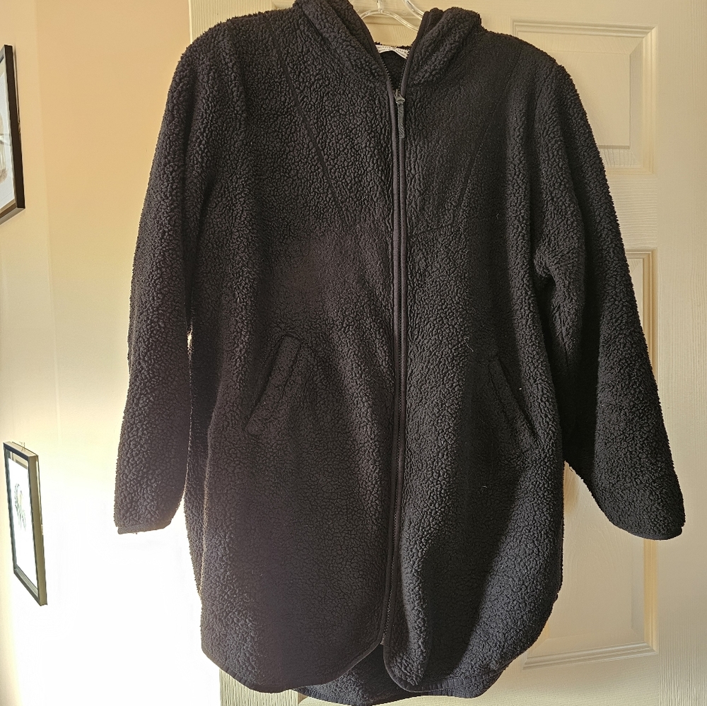 Active style jacket, black in color. Zip up,  Price drop blowout!